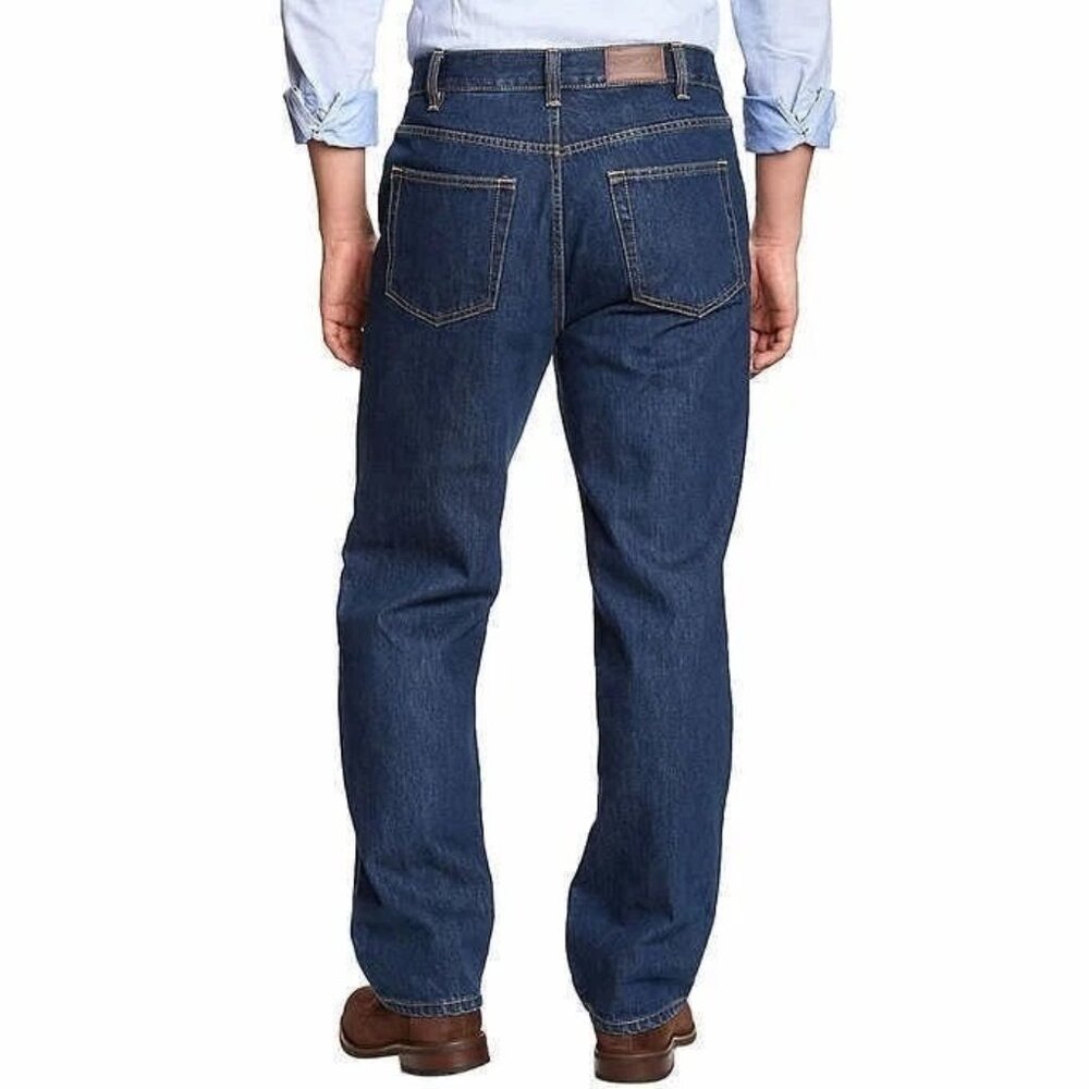 Kirkland Signature Men's 34x32 Jeans Relaxed Fit 100% Cotton Double M0347 - Picture 3 of 9